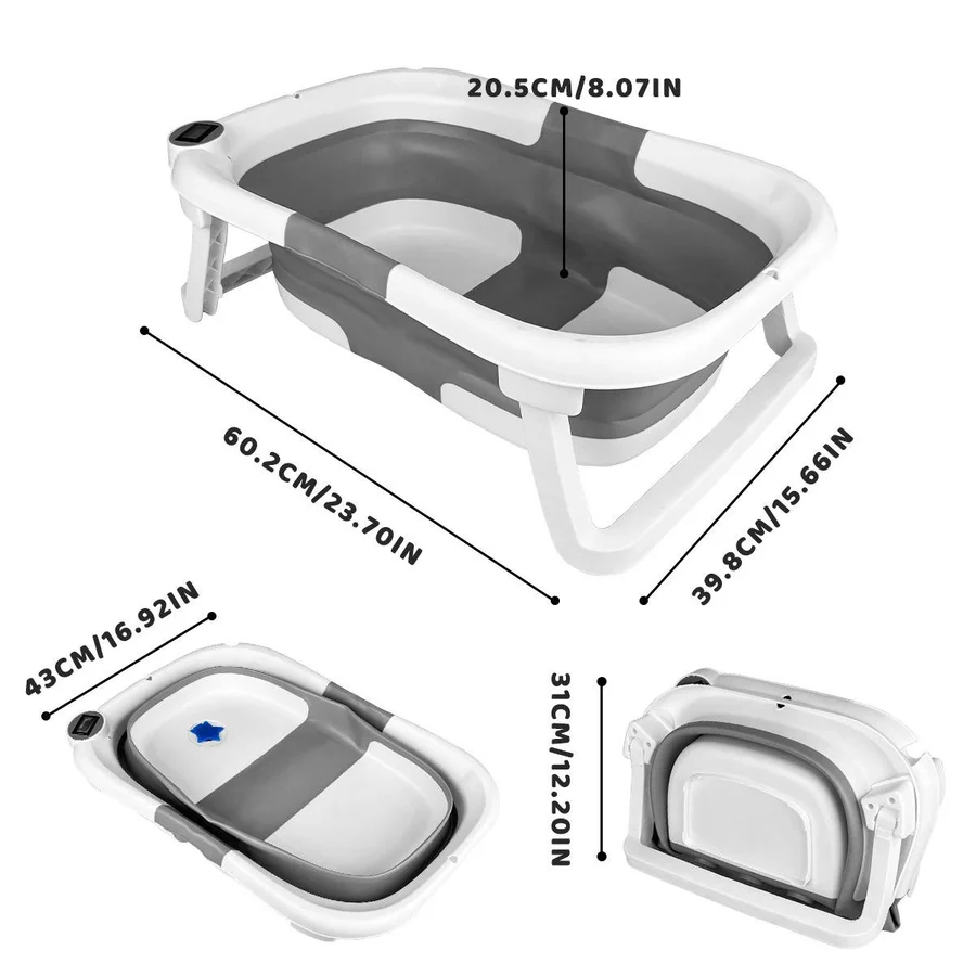 BowLift | Foldable Newborn Bathing Tub with Temperature Indicator