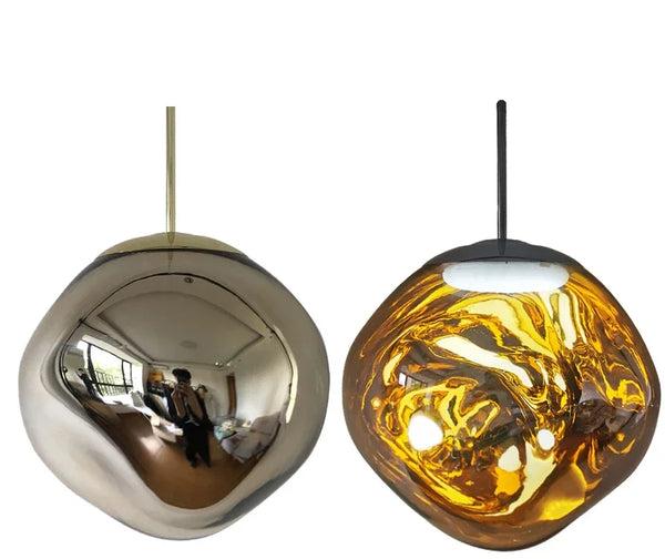 BowLift | NordicGlow – Elegant Glass Pendant Light | Modern Scandinavian Ceiling Lamp