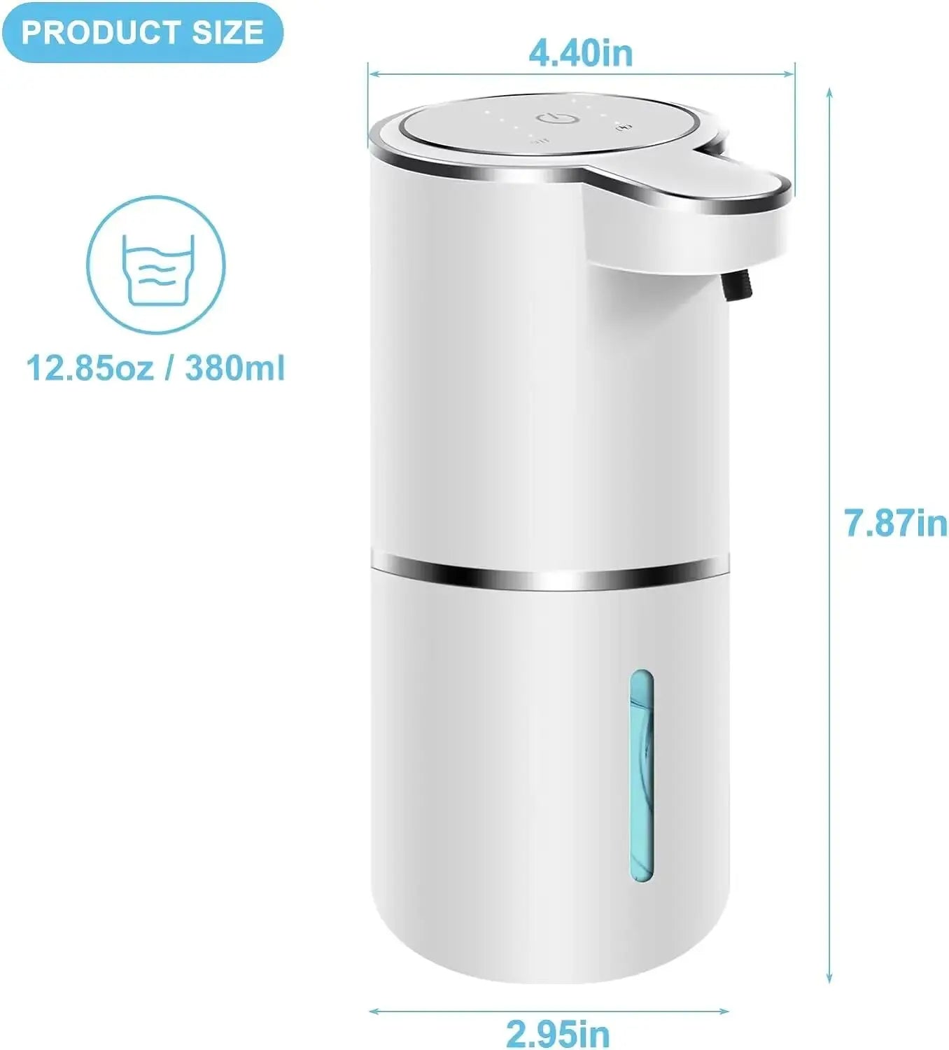 BowLift | Automatic Soap Dispenser – Touchless Foaming USB Rechargeable