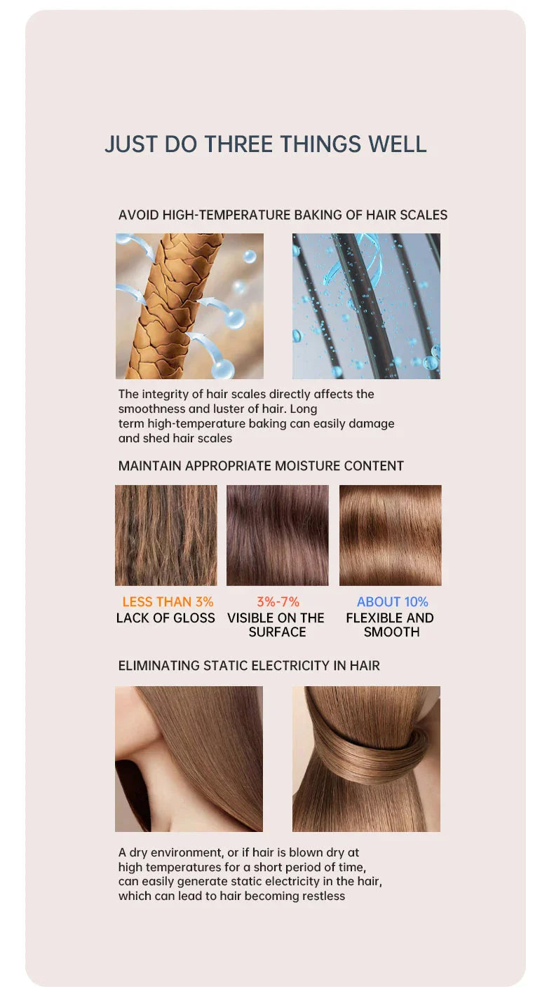 BowLift | High-performance hair dryer 2400W with cold and warm air function - Ion technology