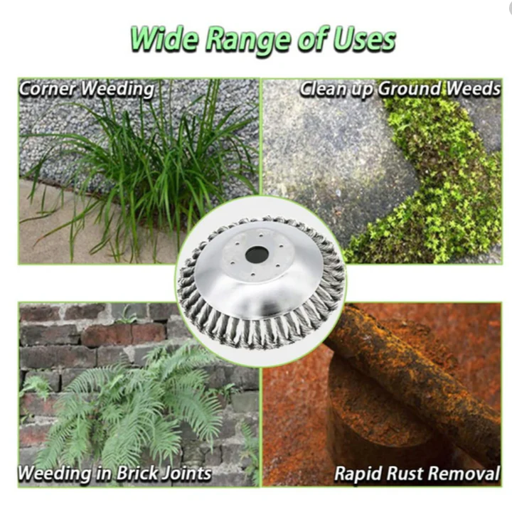 BowLift | Carbon Steel Weed Brush & Trimmer