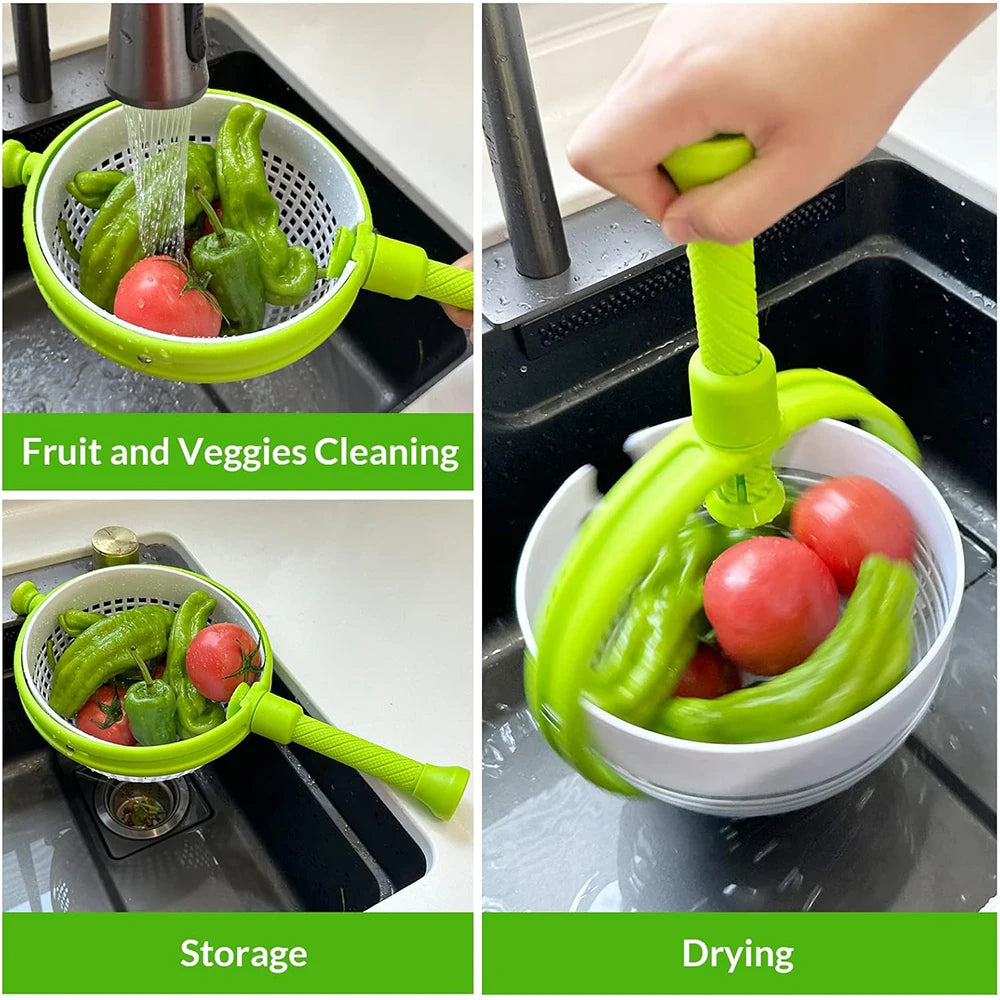 BowLift | 2 in 1 Salad Spinner Colander
