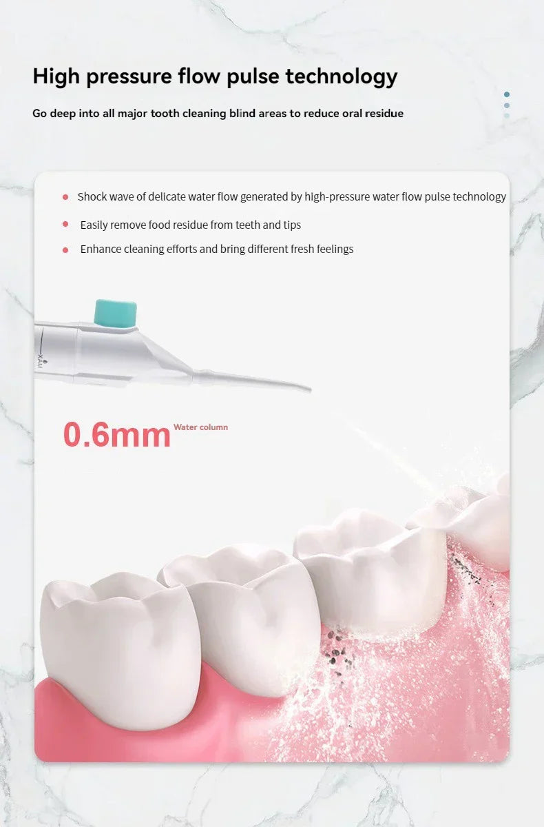 BowLift | Portable High-Pressure Water Flosser – Professional Tooth Cleaner with Oral Irrigator