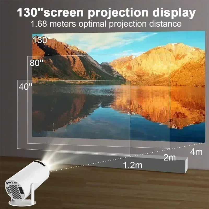 BowLift | Home Theater 4K Projector for Gaming and Outdoor Movies