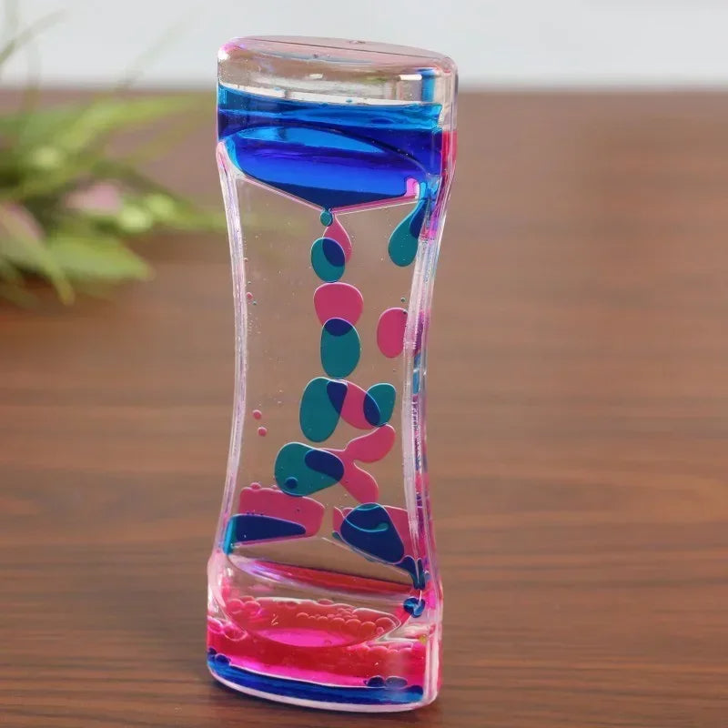 BowLift | Color Liquid Hourglass Timer – Relaxing Sensory Toy