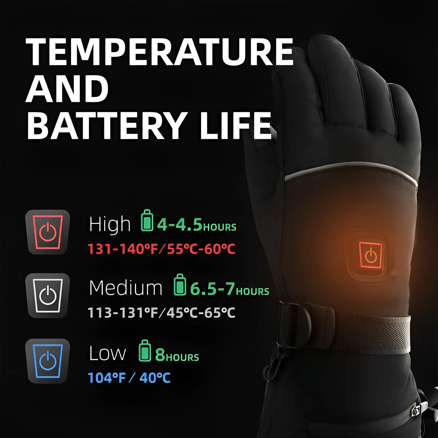 BowLift | Heated Gloves