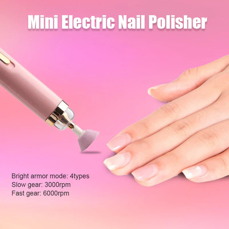 BowLift | 5-in-1 Electric Nail Care Device – Portable Manicure Tool with LED Light