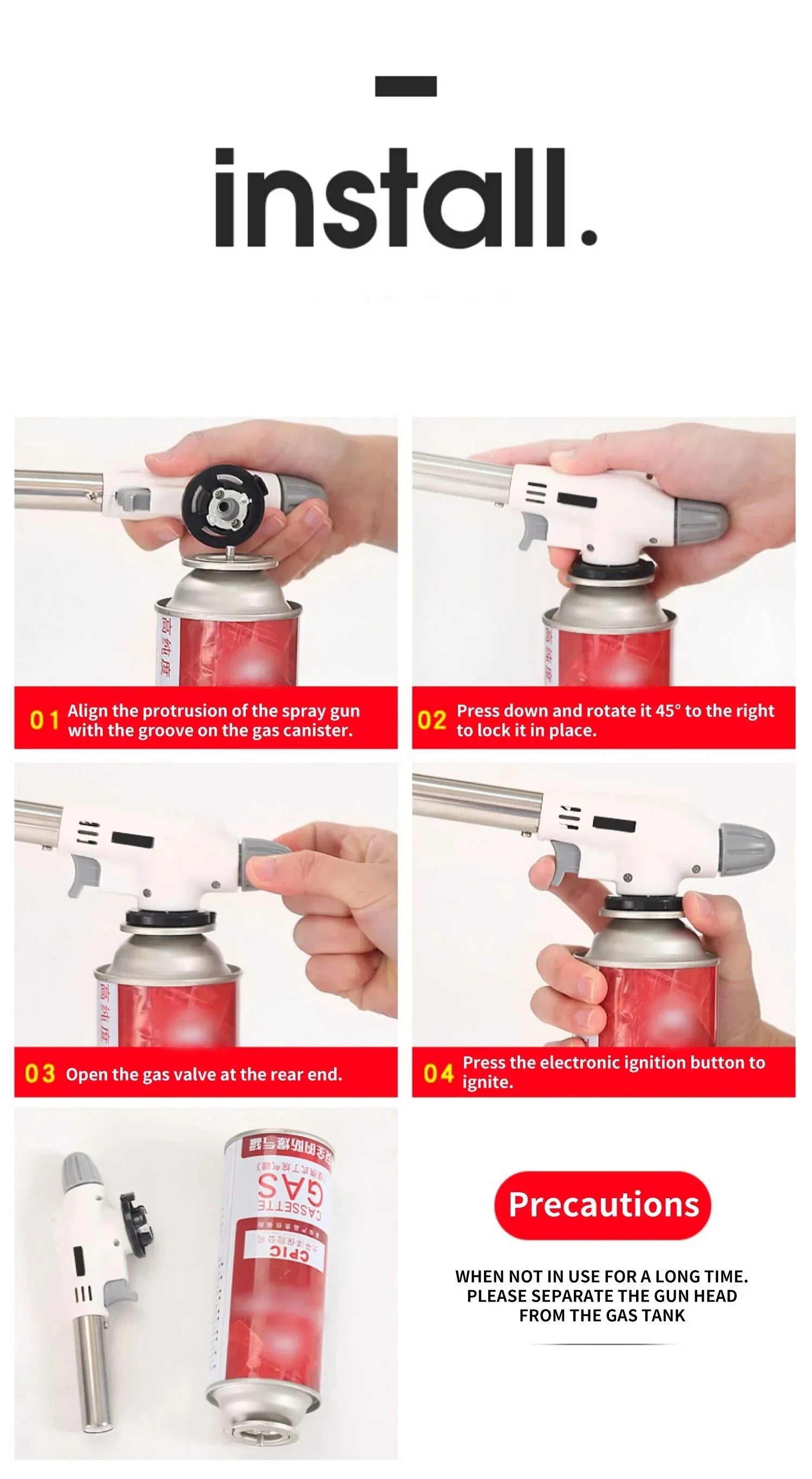 BowLift | Portable Butane Gas Burner – Perfect for BBQ, Camping & Kitchen