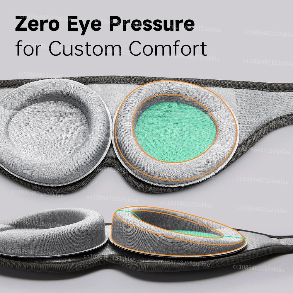 BowLift | DreamShade 3D – Sleep Mask with Adjustable Eyecups & Ergonomic Design
