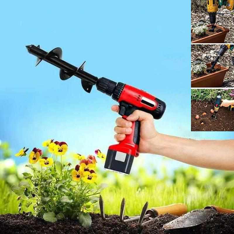 BowLift | DrillDigger Pro – Carbon Steel Garden Hole Digger for Fast Planting