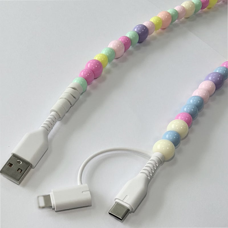 BowLift | Creative Beaded 2-in-1 Data Cable