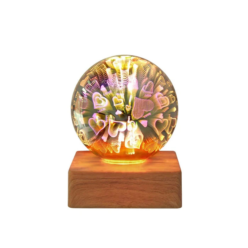 BowLift | Colorful LED Crystal Ball Night Lamp