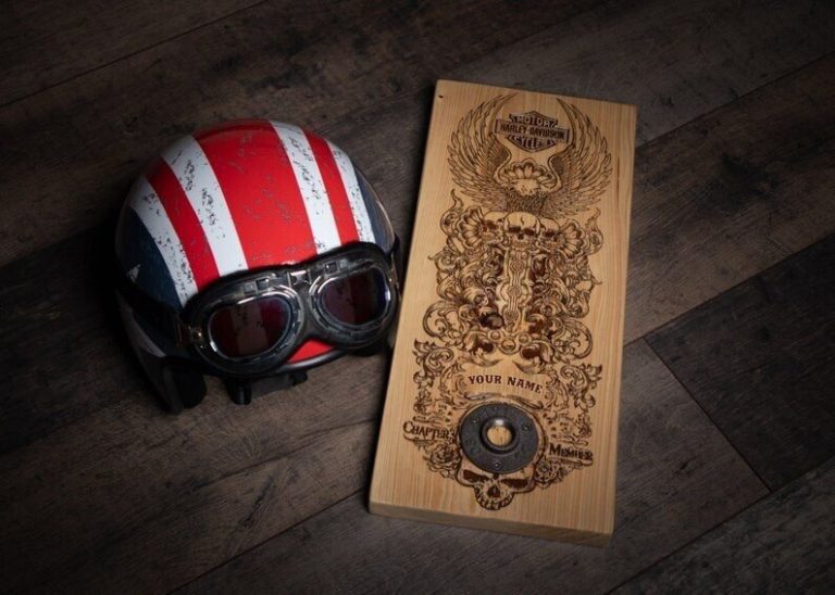 BowLift | Bearded Skull – Eagle Skull & Cross