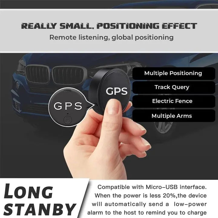 BowLift | Mini GPS Tracker – Discreet Real-Time Tracking Without Subscription