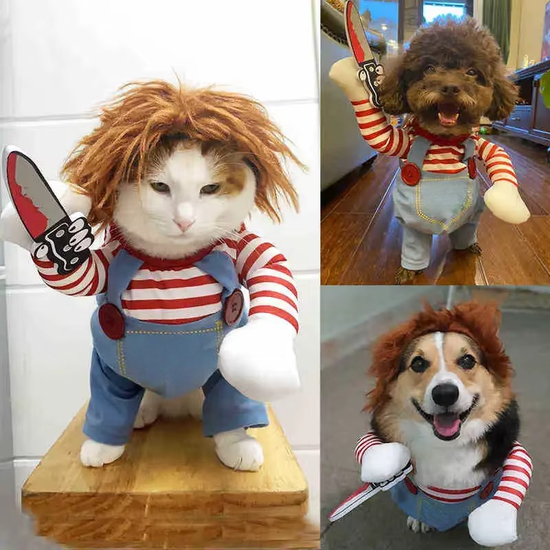 BowLift | Chucky-Inspired Pet Costume for Dogs and Cats