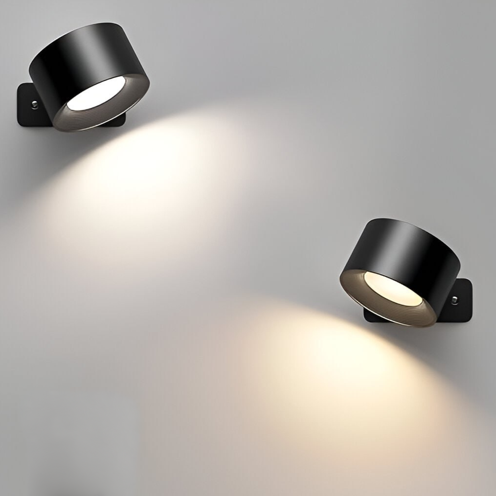 BowLift | Spotlight Wireless Wall Lamp - 360° Rotation, Dimmable, Rechargeable Wall Light