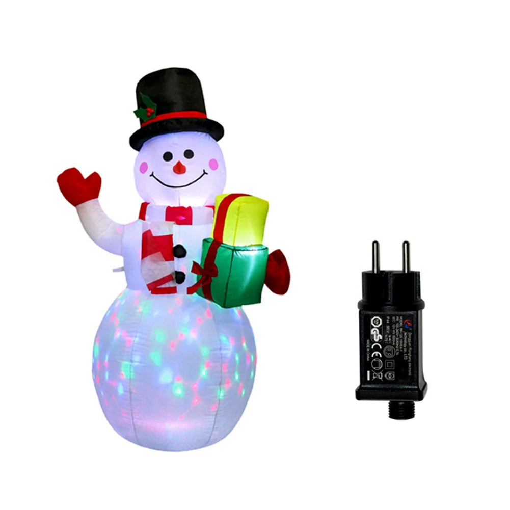 BowLift | Glowing LED Inflatable Christmas Tree & Elf – Festive Outdoor Ornament for Magical Parties & New Year Cheer