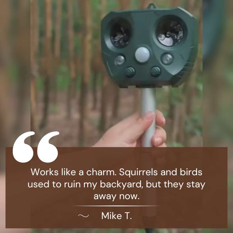 BowLift | EcoSonic Guard – Ultrasonic Animal Repellent for Outdoor Use