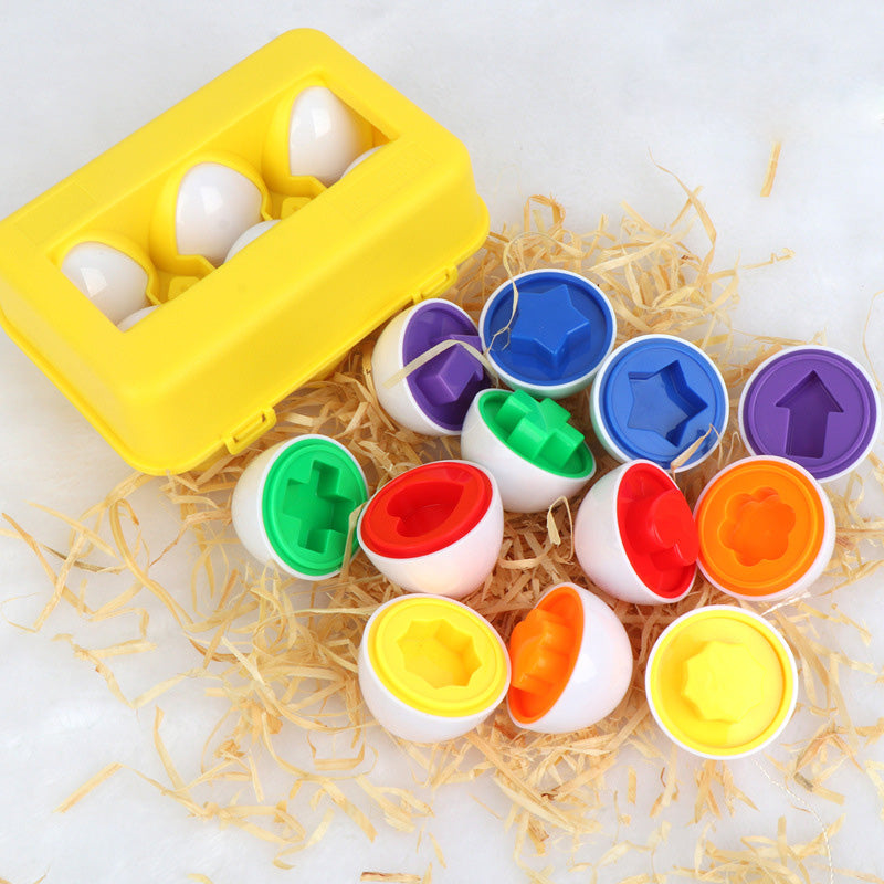 BowLift | Educational Toys Shape Colour Matching Eggs