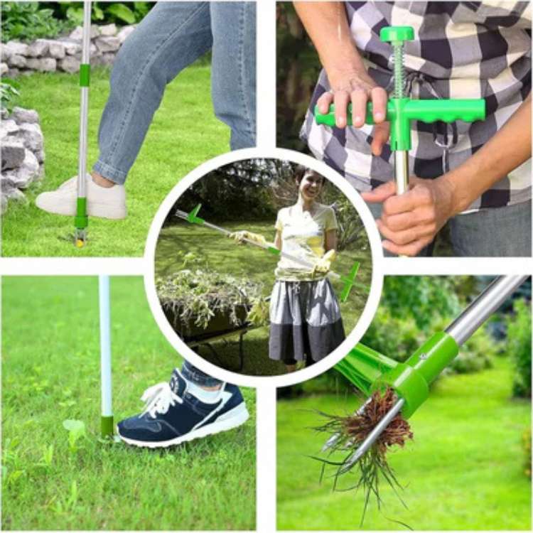 BowLift | Garden Weed Removal Tool Stainless Steel Root Puller