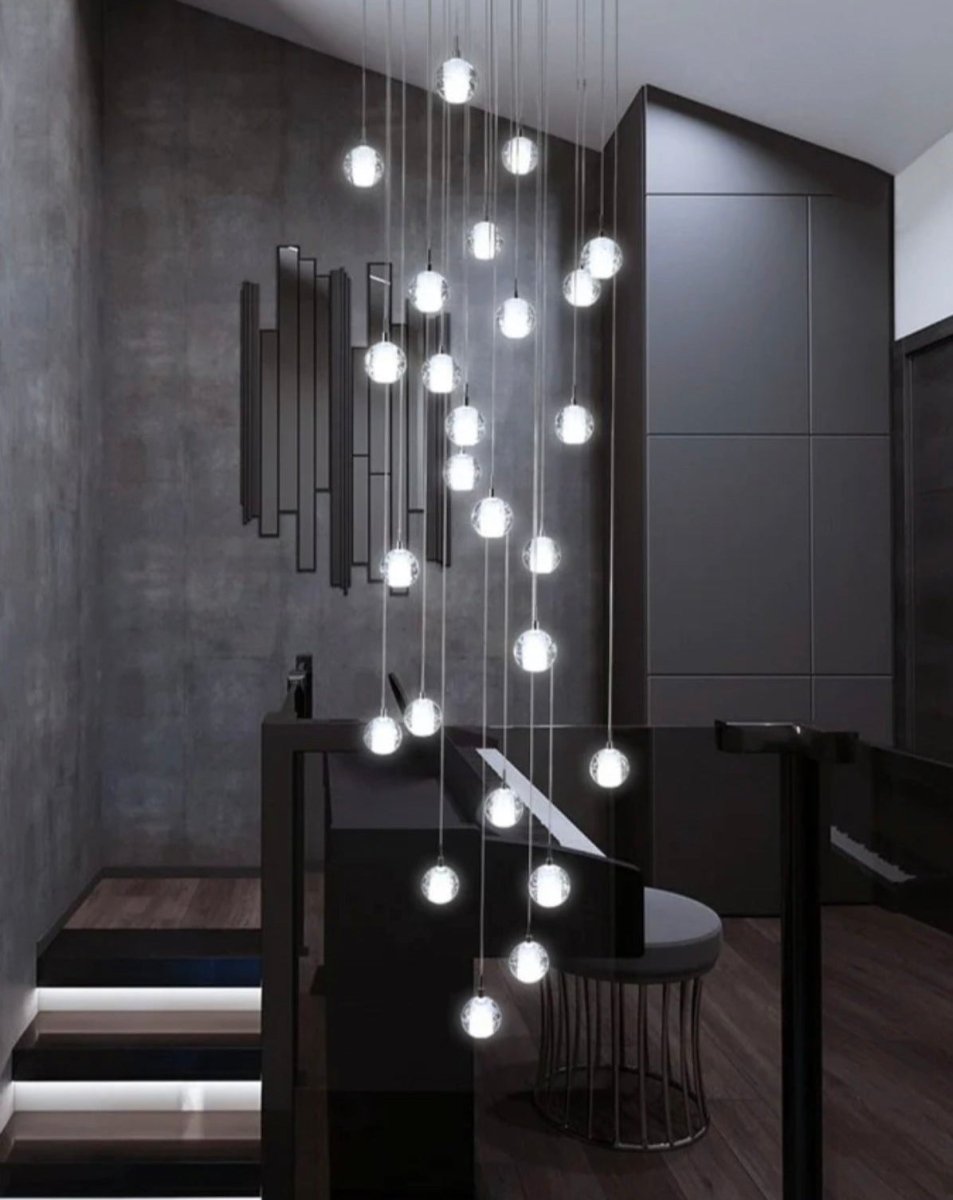 BowLift | GlowCrystal - Pendant Lighting