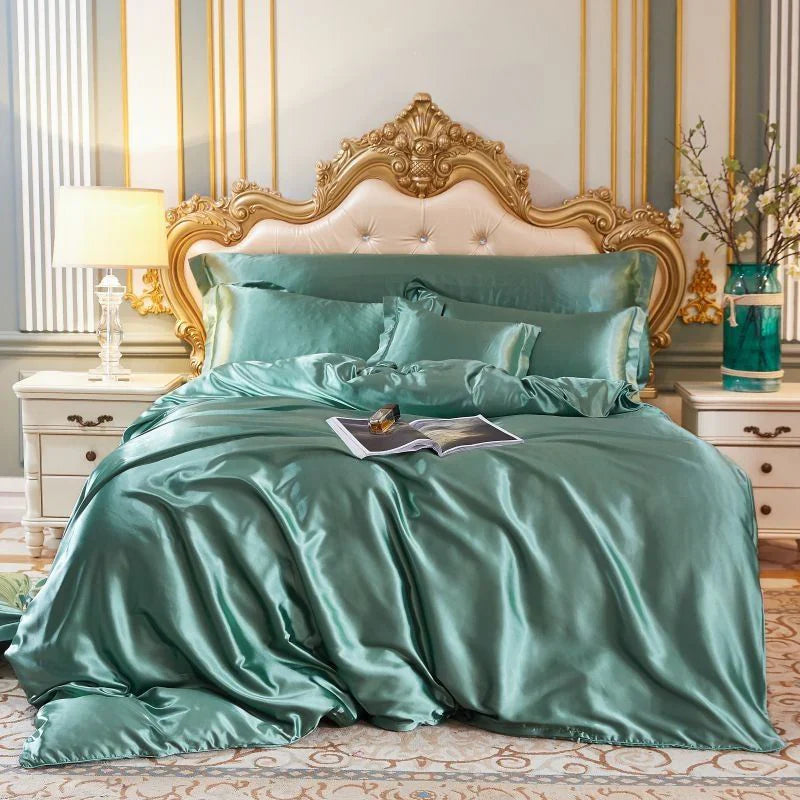 BowLift | Elegant Satin Silk Bedding Set - Luxurious Comfort for Every Night