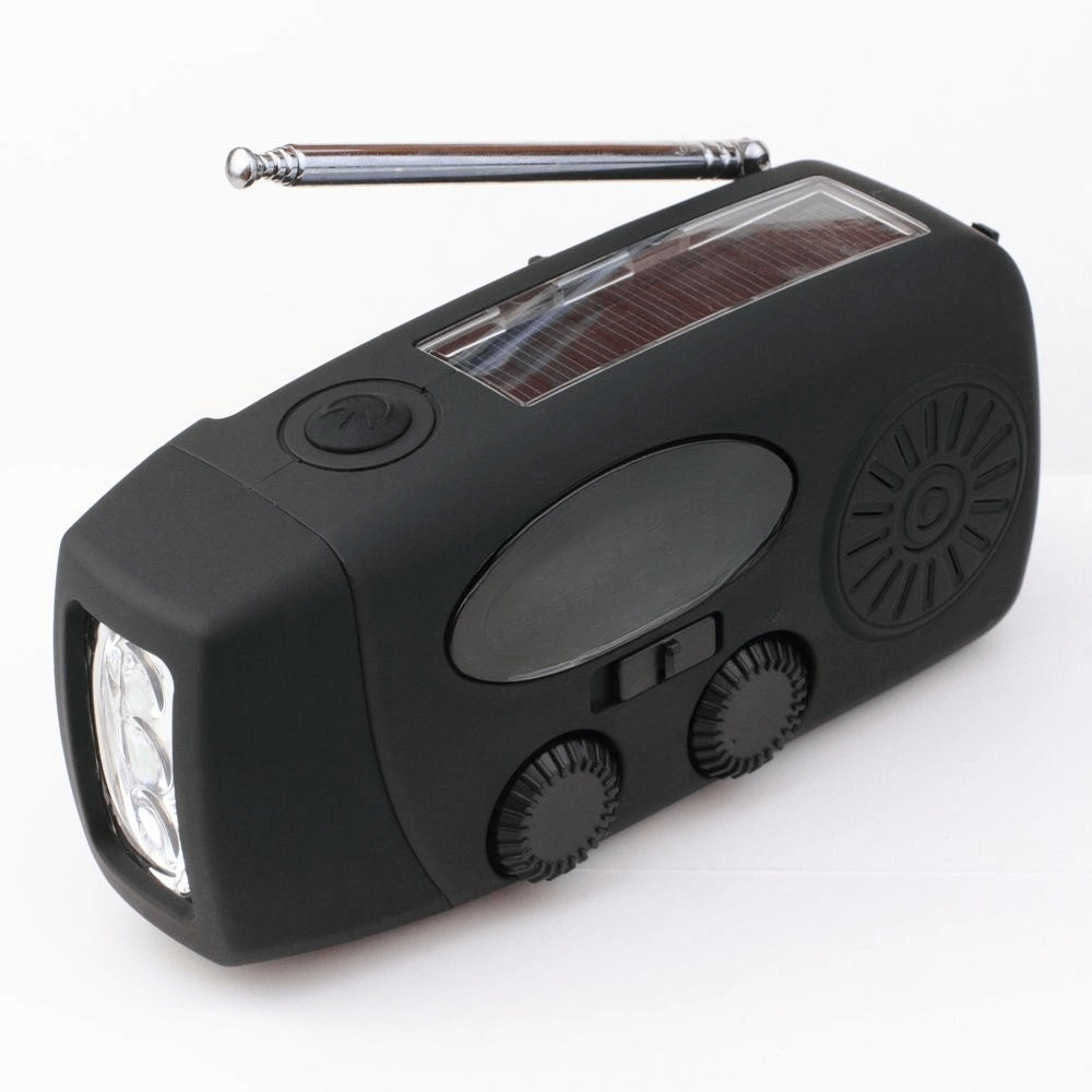 BowLift | Emergency Solar Hand Crank Survival Radio