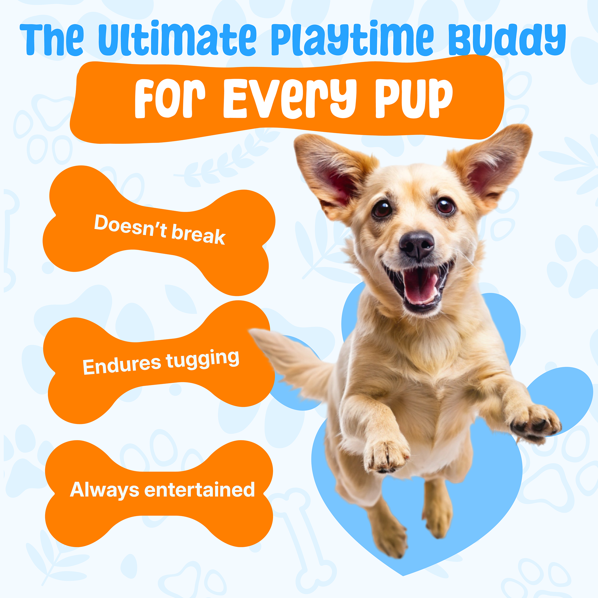 BowLift | Dog Toy Soft Plush Duck Chew Toy