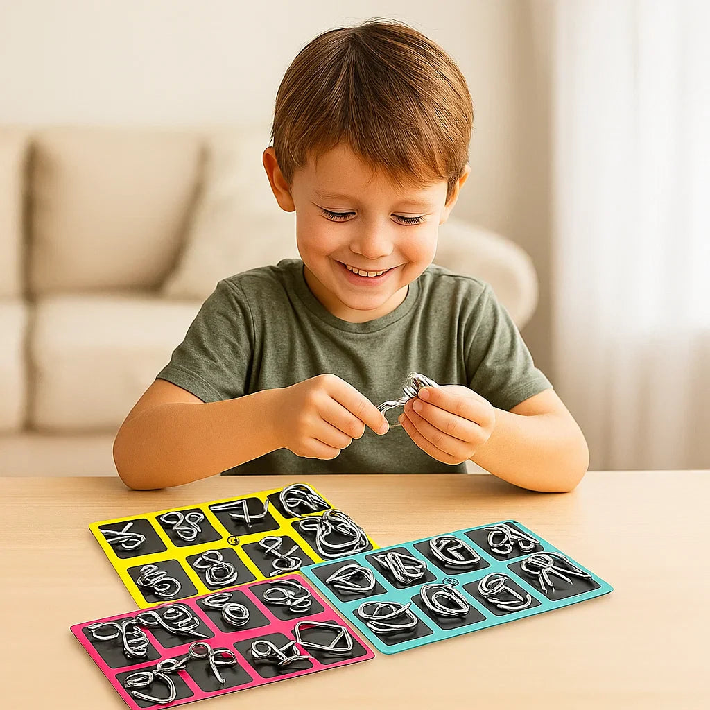 BowLift | Educational Kids Toy Metal Puzzle Set