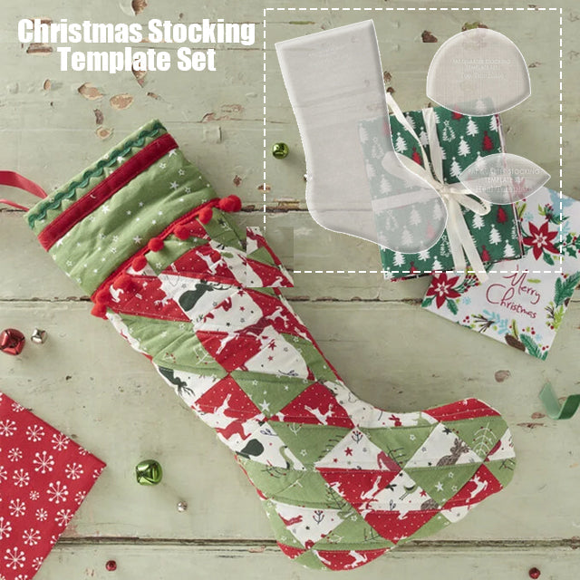 BowLift | Handmade Christmas Stocking Template Set - (With Instructions)