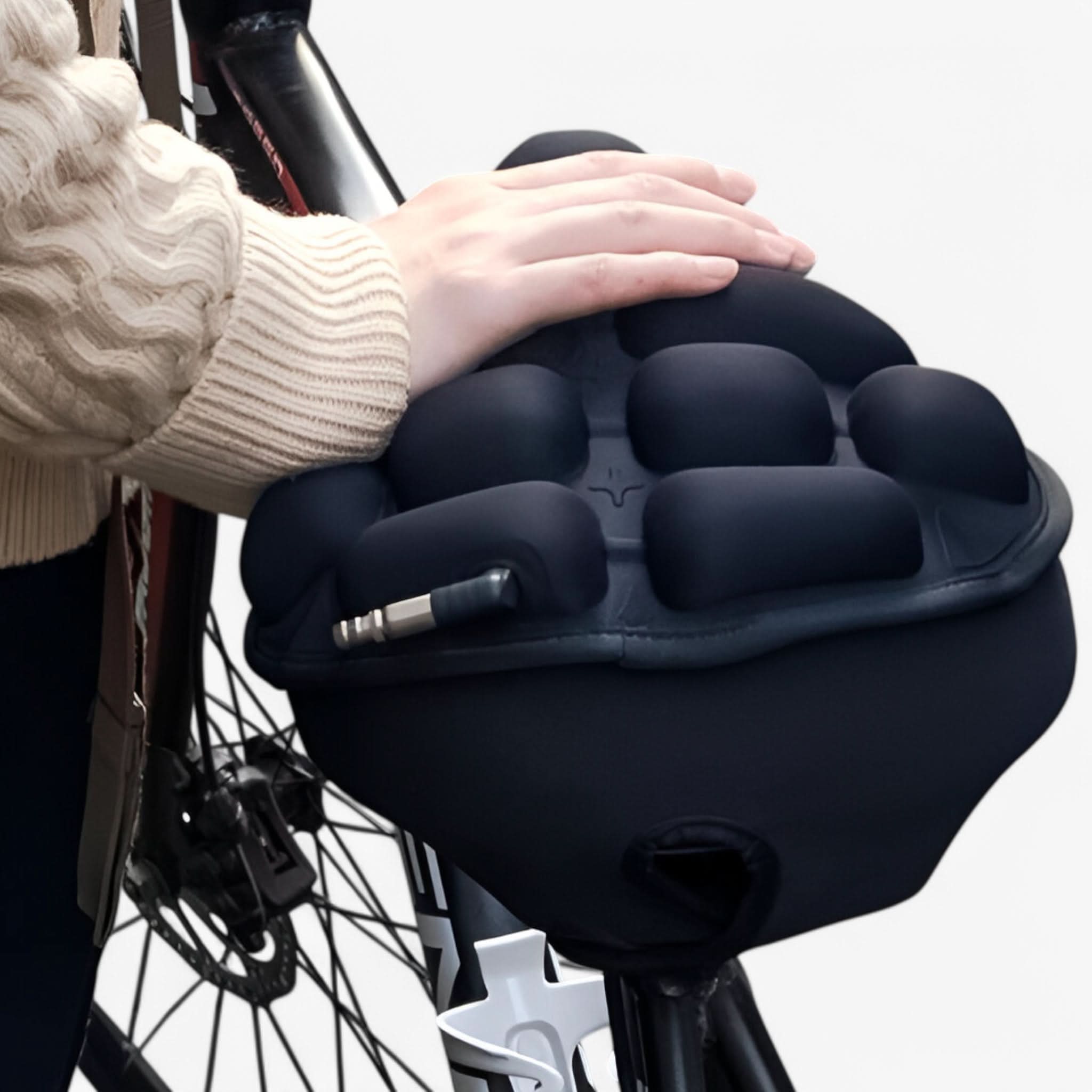 BowLift | AirSeat Adjustable Shock-Absorbing Breathable Bike Saddle Cover