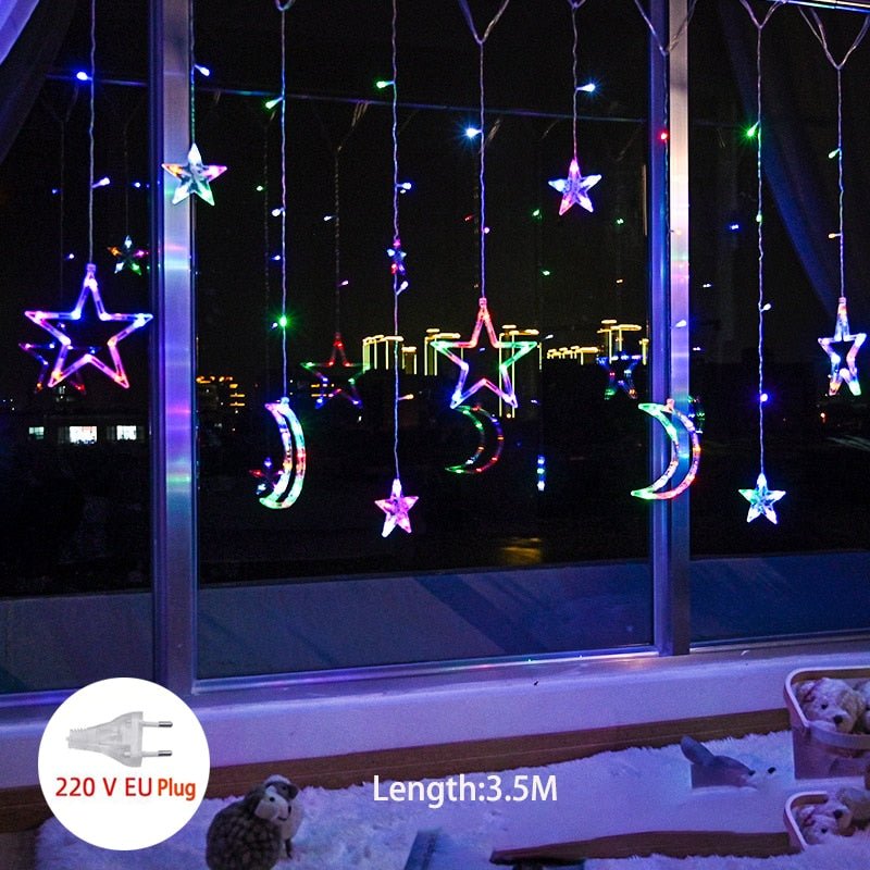 BowLift | Fairy light string with heart-shaped design
