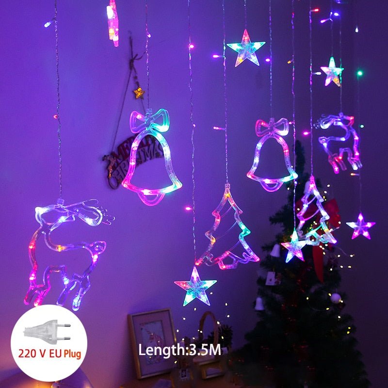 BowLift | Fairy light string with heart-shaped design