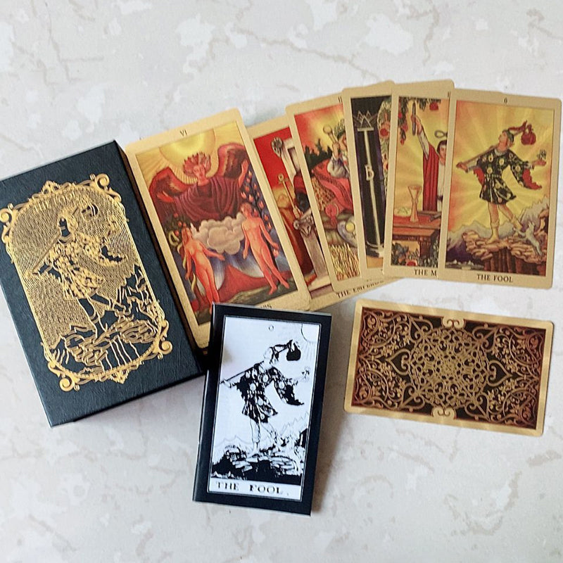 BowLift | Explore the Mystical World of Tarot Gold Foil Tarot