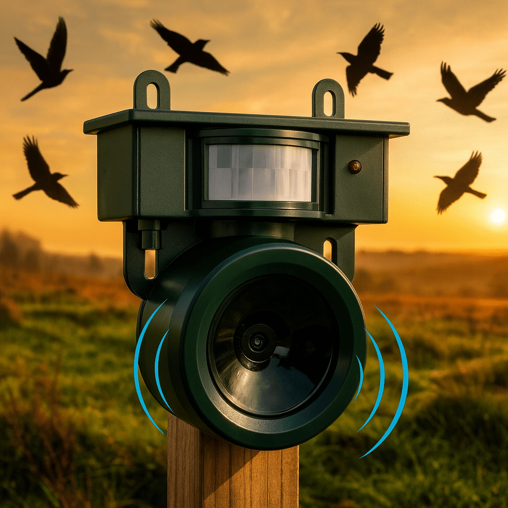 BowLift | FEATHERBLOCK – Motion-Activated Bird Repeller for Quiet & Clean Outdoor Spaces