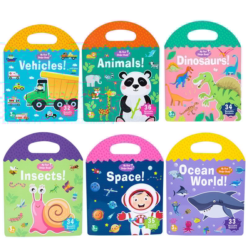 BowLift | Reusable Sticker Book - Keep Kids off Devices!