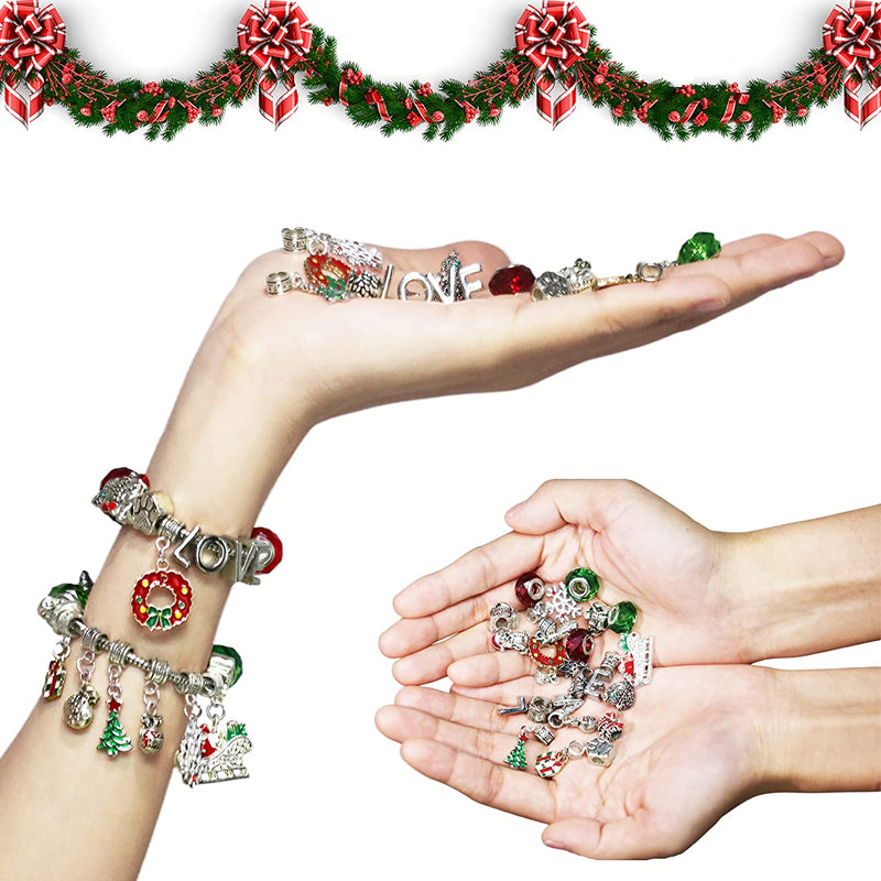 BowLift | DIY 24 Days Christmas Countdown Calendar Bracelets Set
