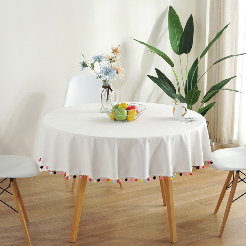 BowLift | Fiesta White Tablecloth