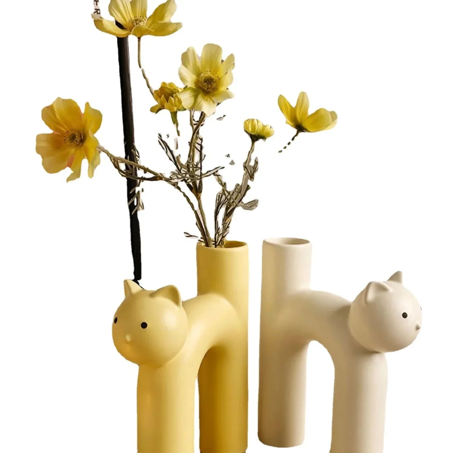 BowLift | Matte Kitten Flower Vase