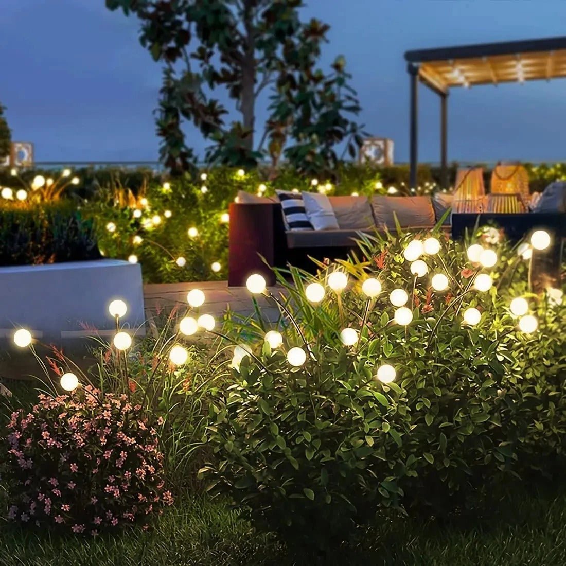 BowLift | FireFly Lights Candy – Solar garden lights for a magical ambience at night