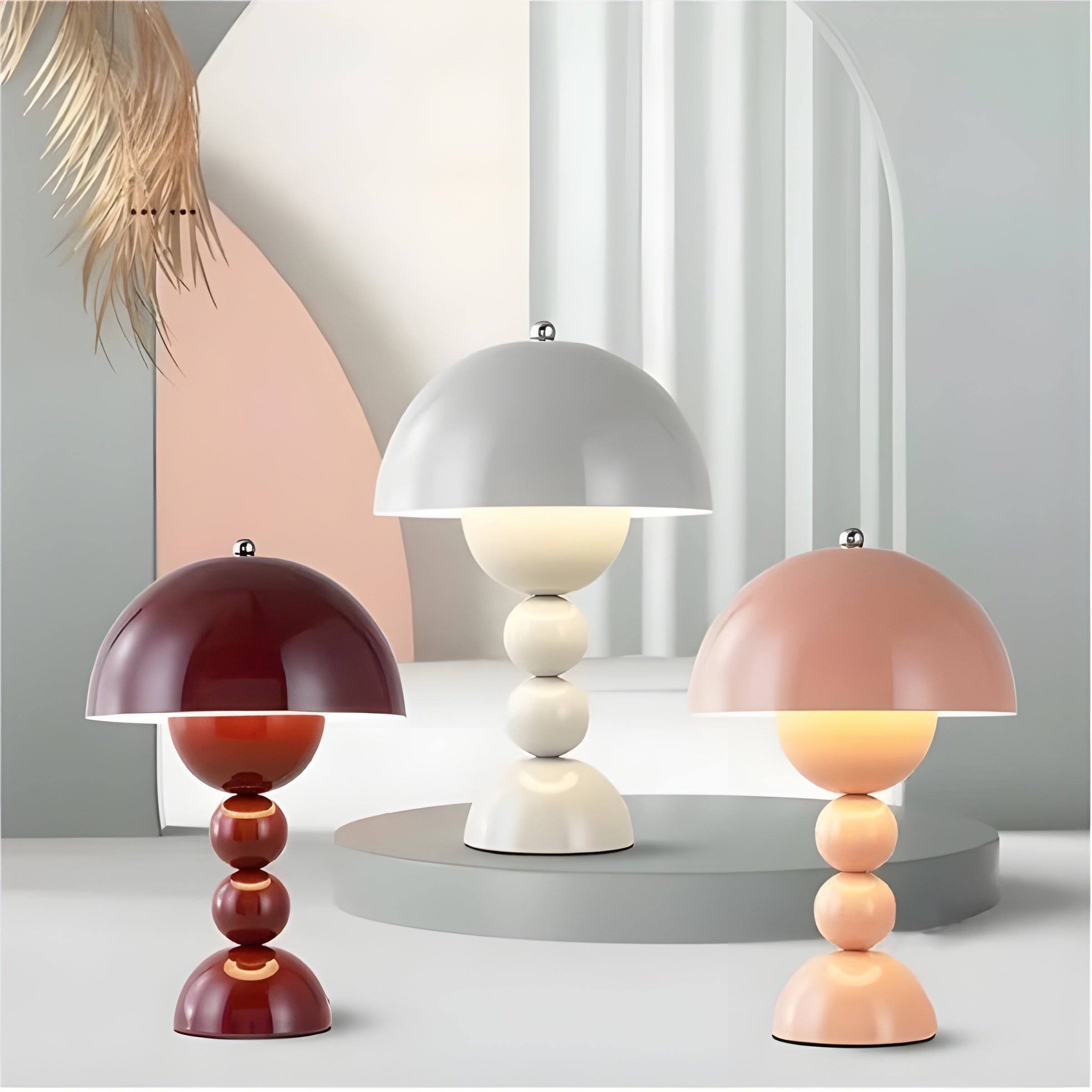 BowLift | FloraGlow Table Lamp - Scandinavian Design