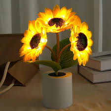 BowLift | Table Lamp Sunflower LED USB Rechargeable Light