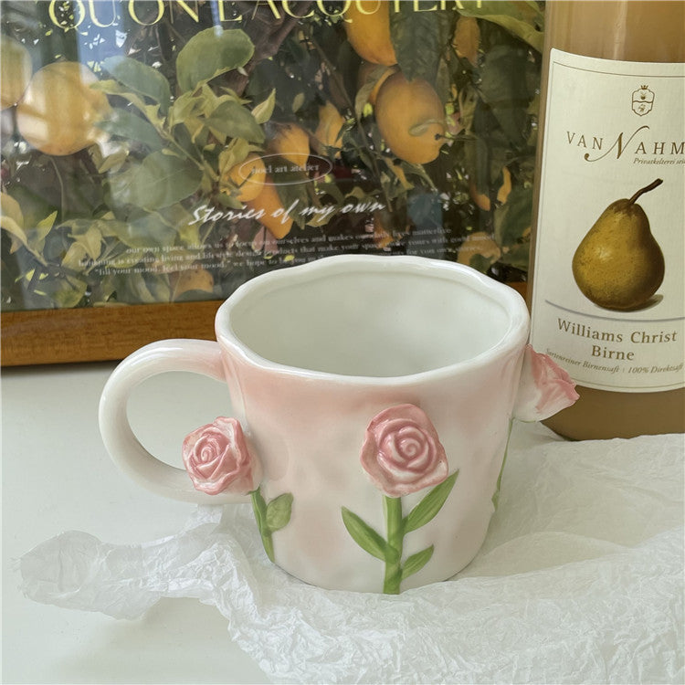 BowLift | Frendorf 3D Floral Hand-painted Mug