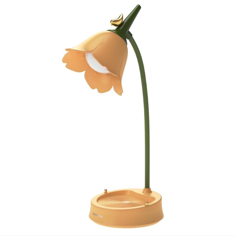 BowLift | Flower-Shaped Desk Lamp - LumaPetal