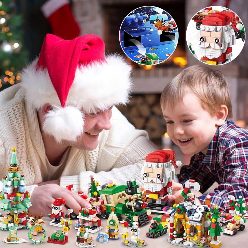 BowLift | Creative Advent calendar with 12 building blocks for Christmas tree fun