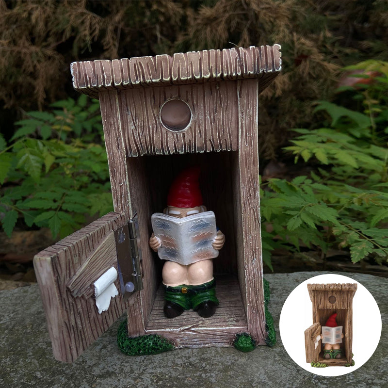 BowLift | Funny Gnome Garden Statue
