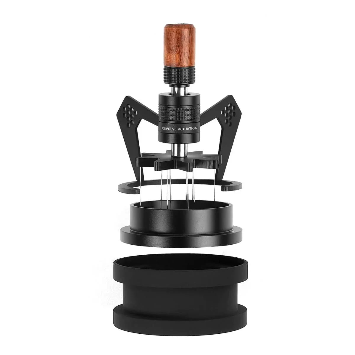 BowLift | Geared Spinning WDT Tool – Espresso Coffee Needle Distributor