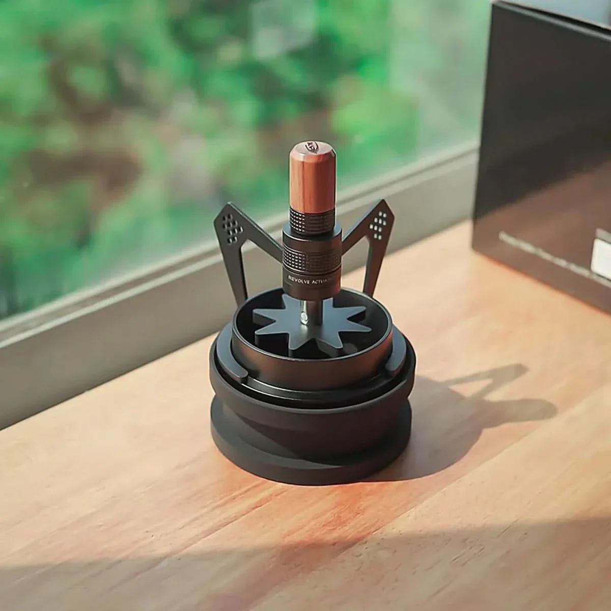 BowLift | Geared Spinning WDT Tool – Espresso Coffee Needle Distributor