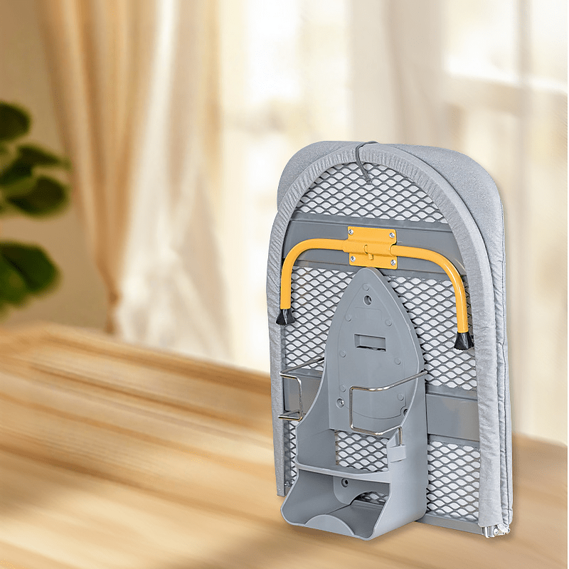 BowLift | Givera Foldable Ironing Board – Compact Space-Saving Design with Non-Slip Legs and Steam-Absorbent Cover