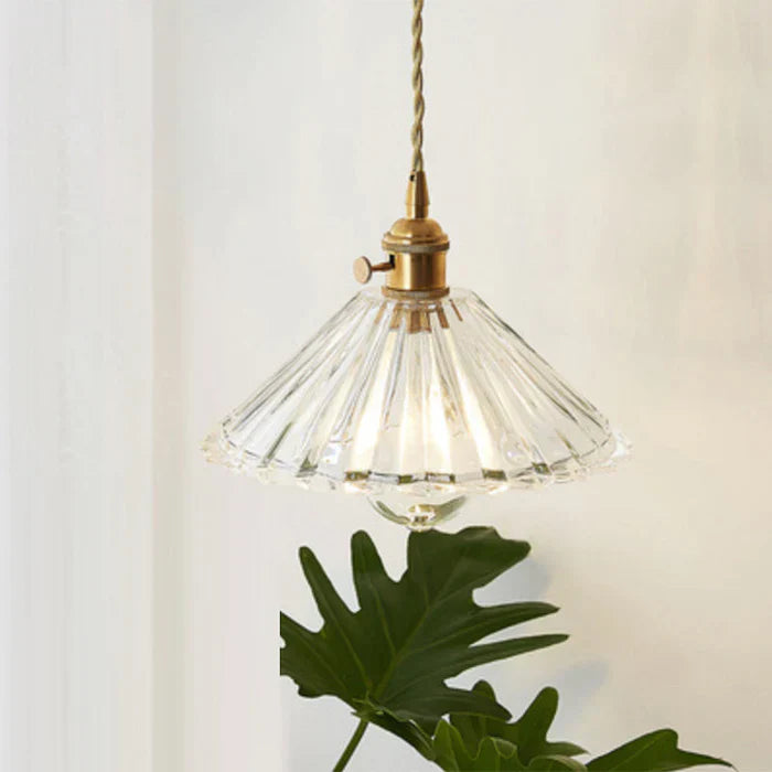 BowLift | Glass Pendant Lamp - OpulentGlow